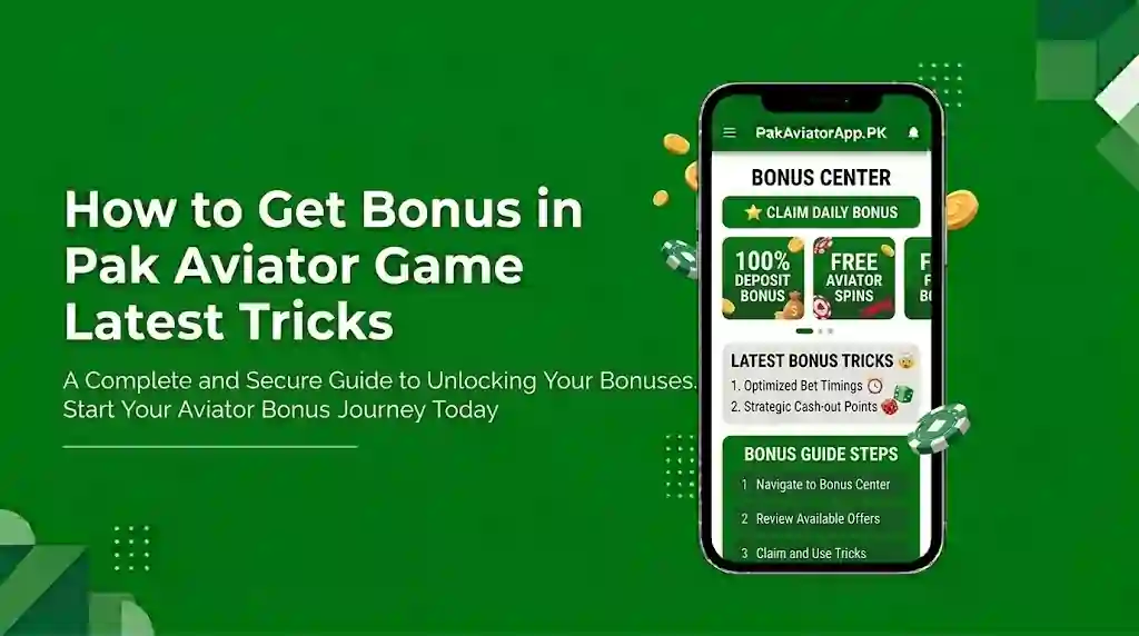 Get Bonus in Pak Aviator Game