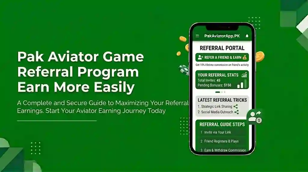 Pak Aviator Game Referral Program